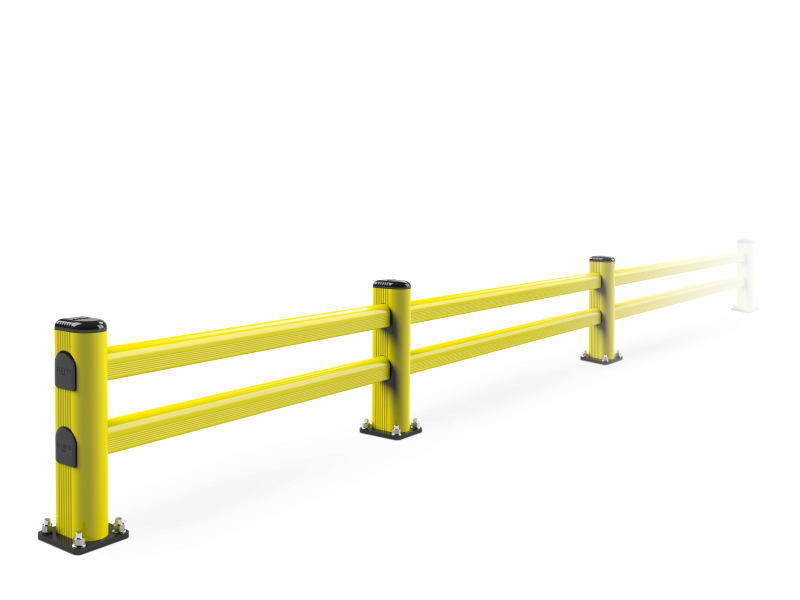 guard rail pvc industriale