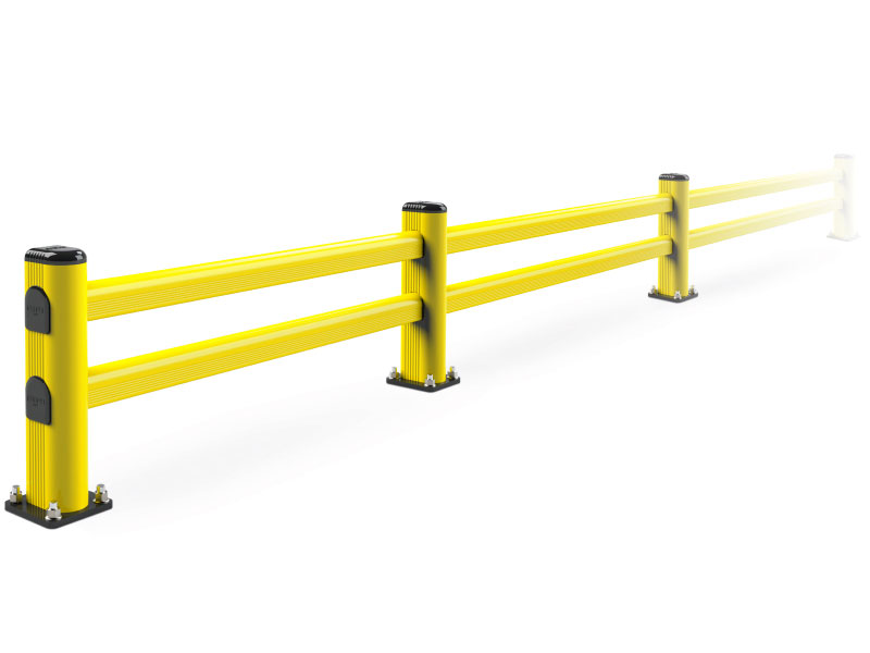 sm modular guard rail for light loads