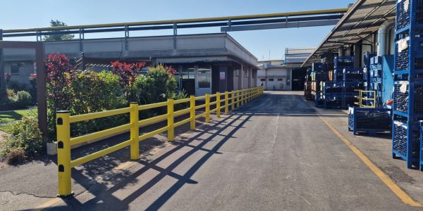 safety barriers can protect pedestrians